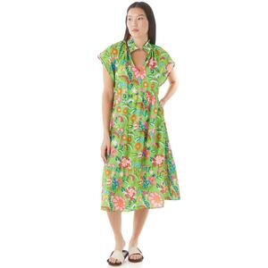 Crosby by Mollie Burch Watts Dress Botanical Garden Green Medium